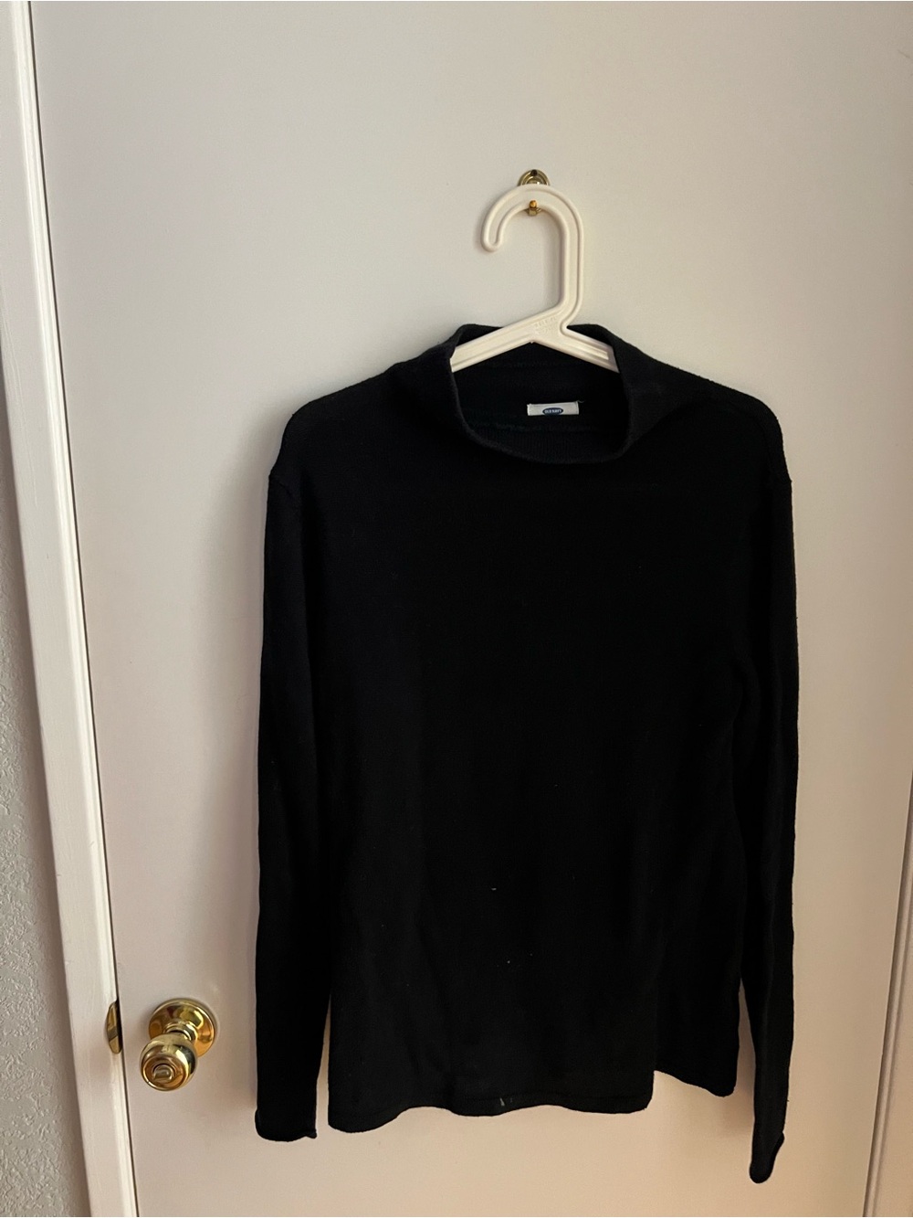 Classic Black Long Sleeve Turtleneck Sweater